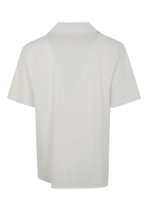 White embroidered collar shirt Drôle de monsieur - men DRÔLE DE MONSIEUR | GSH223CO162OW